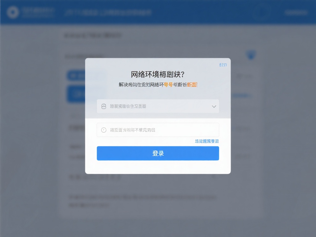 网络环境不稳定：如果所处的网络环境信号较弱或断断续