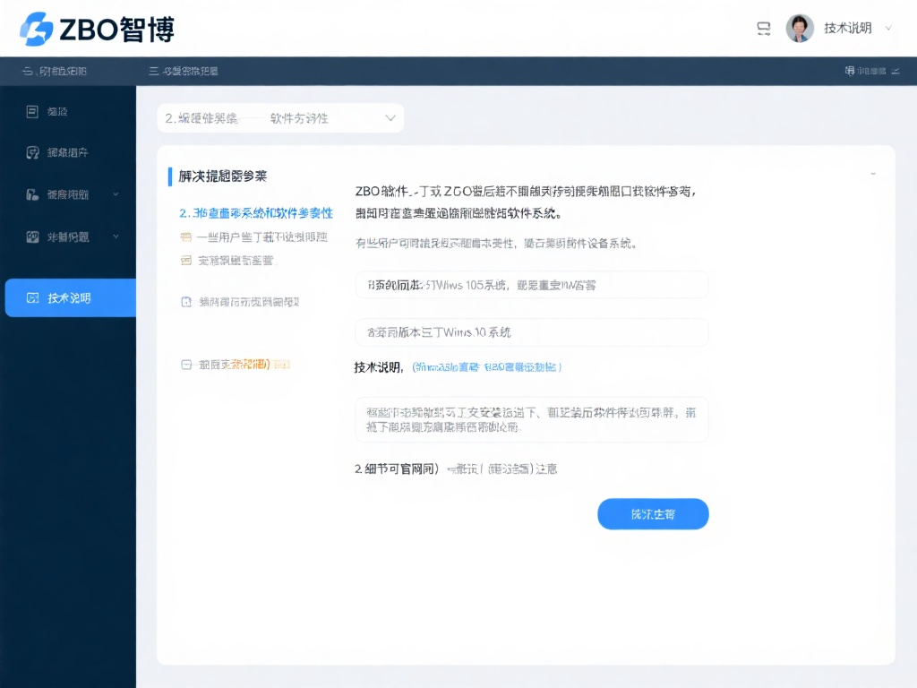 2.&nbsp;检查系统和软件兼容性
有些用户在下载ZBO
